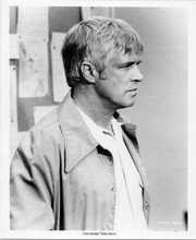 George Peppard original 8x10 photo 1975 Doctor's Hospital TV series snipe verso