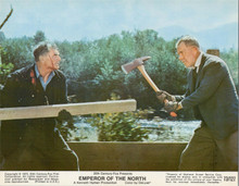 Emperor of the North 1973 original 8x10 lobby card Lee Marvin Ernest Borgnine