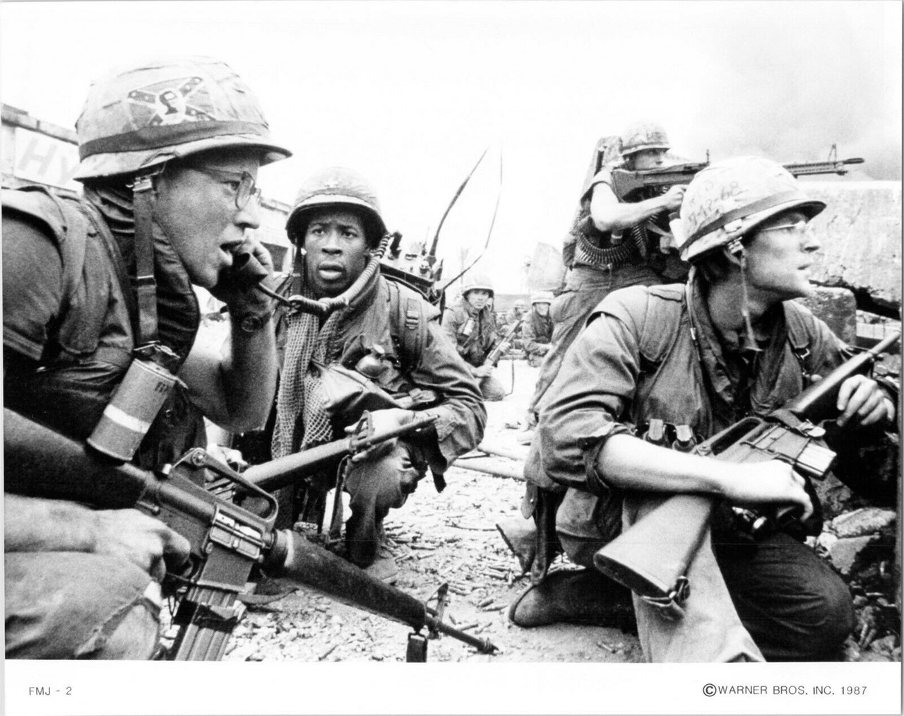 Full Metal Jacket 1987 original 8x10 photo Matthew Modine Arliss Howard ...