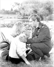 Mosquito Squadron 1969 original 8x10 photo David McCallum Suzanne Neve picnic