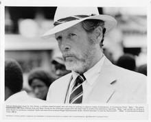 Patrick McGoohan looks dapper in Panama hat 1985 original 8x10 photo Baby