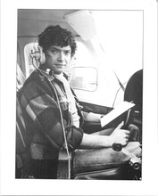 Martin Shaw original 8x10 inch photo piloting plane The Professionals TV series