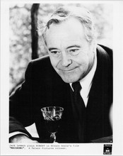 Jack Lemmon seated with glass of wine original 8x10 photo 1985