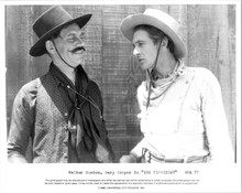 The Virginian 1985 re-release original 8x10 photo Gary Cooper Walter Huston