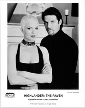 Highlander: The Raven 1998 original 8x10 photo Elizabeth Gracen Paul Johansson