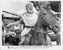 The Castilian 1963 original 8x10 photo cesar Romero on horseback