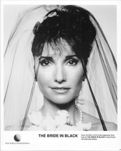 Susan Lucci 1990 original 8x10 photo portrait in wedding veil The Bride is Black