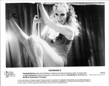 Showgirls 1995 original 8x10 photo Elizabeth Berkley as Nomi dancing around pole