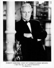 Robert Osborne 1995 original 8x10 photo debonair portrait TCM host & historian