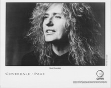 David Coverdale 1993 original 8x10 photo Geffen Records promotional portrait