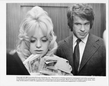 Dollars original 8x10 photo Goldie Hawn handles cash Warren Beatty in bank vault