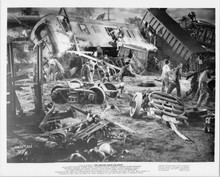 The Greatest Show on Earth 1952 original 8x10 photo Ringling Bros train crash