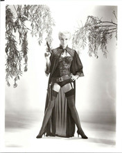 Janet leigh 1960's era original 8x10 photo in black corset & stockings holds gun