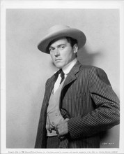 Robert Taylor in striped striped jacket & hat 1958 original 8x10 photo