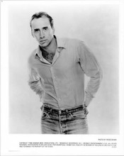 Nicolas Cage 1998 original 8x10 photo in casual shirt and jeans