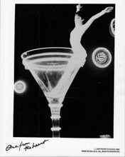 Nastassja Kinski dances in martini 1982 original 8x10 photo One From The Heart