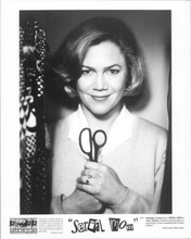 Kathleen Turner 1994 original 8x10 photo holding scissors Serial Mom