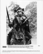 Willow 1988 original 8x10 photo Pat Roach on horseback as General Kael