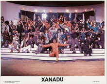 Xanadu 1980 original 8x10 lobby card band and singers take a bow
