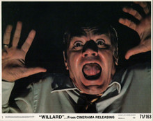 Willard 1971 original 8x10 lobby card Ernest Borgnine looks shocked!