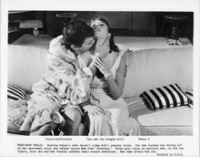 Sex and the Single Girl original 8x10 photo Tony Curtis kisses Natalie Wood neck