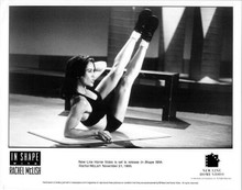 Rachel McLish 1995 original 8x10 photo exercising In Shape With Rachel McLish