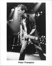 Peter Frampton original 8x10 photo record company publicity portrait