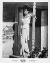 Joan Collins original 8x10 photo 1962 in white gown Road To Hong Kong