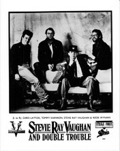 Stevie Ray Vaughan & Double Trouble original 8x10 photo record label promotional