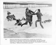 Quadrophenia 1979 original 8x10 photo Mods and Rockers fight on Brighton beach