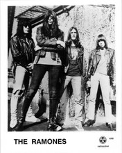 The Ramones original 8x10 photo record company promotional