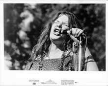 Janis 1975 original 8x10 photo documentary Janis Joplin on stage performing