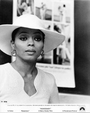 Diana Ross original 8x10 photo 1975 Mahogany in white dress and hat