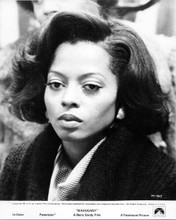 Diana Ross portrait in black coat original 8x10 photo 1975 Mahogany