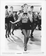 Olivia Newton-John in satin tuxedo top dance number original 8x10 photo Xanadu