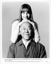 The next Karate Kid 1994 original 8x10 photo Pat Morita & Hilary Swank