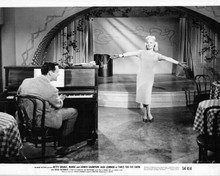 Three For The Show 1954 original 8x10 photo Jack Lemmon at piano Betty Grable