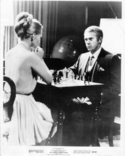 Thomas Crown Affair 1968 original 8x10 photo Steve McQueen Faye Dunaway chess