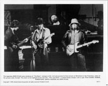 The Last Waltz original 8x10 photo Bob Dylan joins The Band on stage Winterland