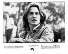 Johnny Depp original 8x10 photo 1993 What's Eating Gilbert Grape portrait