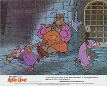 Walt Disney Robin Hood original 1973 8x10 lobby card Trigger Nutsy Sheriff