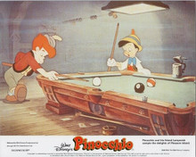 Walt Disney's Pinocchio original 1970;s 8x10 lobby card Lampwick Pinocchio pool