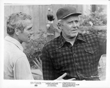 Sometimes A Great Notion original 8x10 photo 1971 Henry Fonda & Paul Newman