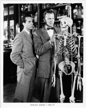 Mystery Street 1950 original 8x10 photo Ricardo Montalban Bruce Bennett skeleton