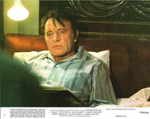 Equus 1977 original 8x10 lobby card Richard Burton in bed