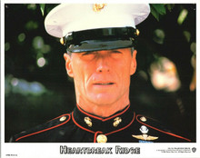 Heartbreak Ridge 1986 original 8x10 lobby card Clint Eastwood in Marine uniform
