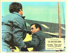 The Shuttered Room original 8x10 lobby card Gig Young punches Oliver Reed