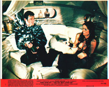 Spy Who Loved Me original 8x10 lobby card Roger Moore Barbara Bach champagne