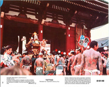 Tattoo 1981 original 8x10 lobby card tattoo artists parade in Tokyo