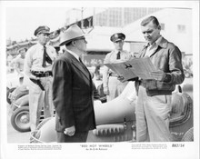 Red Hot Wheels 1962 release Clark Gable reads paper on track original 8x10 photo